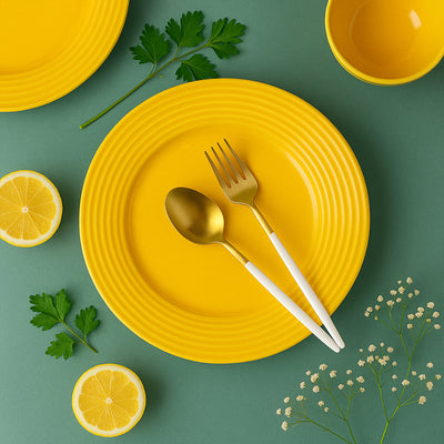 Mustard Yellow Dinner Plate
