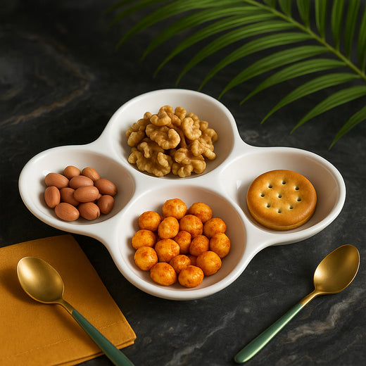 4 Part Snack Dish