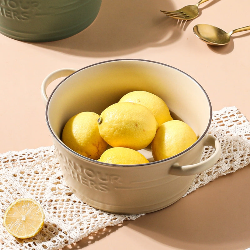 Misaki Large Ceramic Hot Pot Serving Bowls The June Shop   
