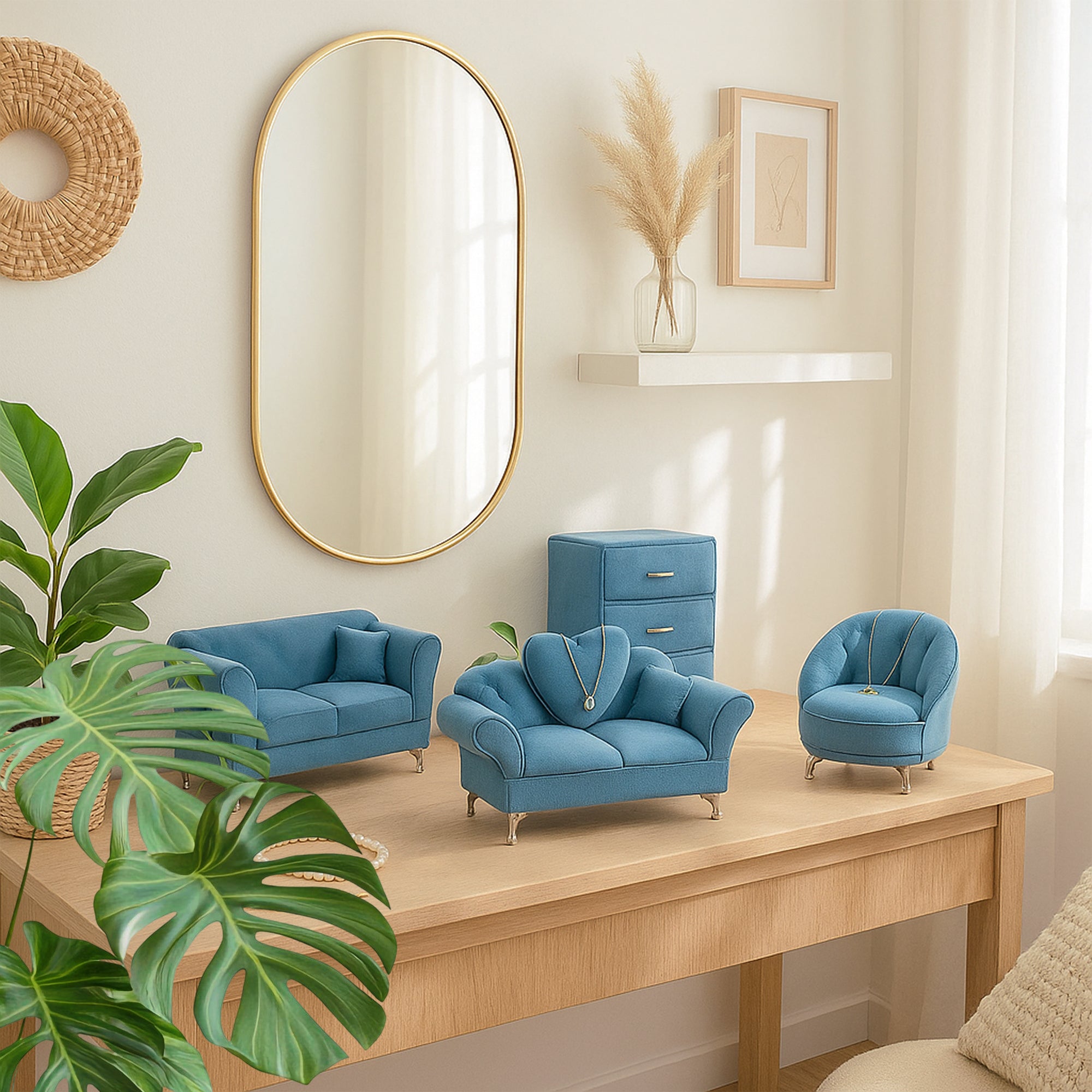 Luxe Charms Jewellery Organiser