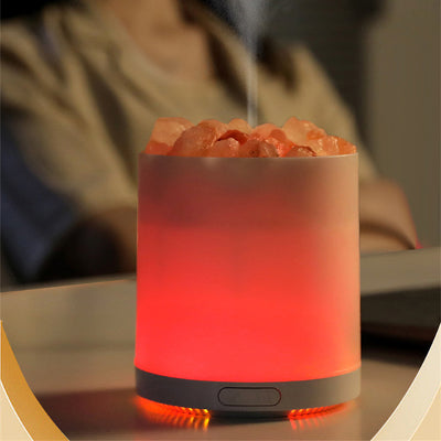 Crystal Salt Stone Aromatherapy Diffuser Humidifier Lamp