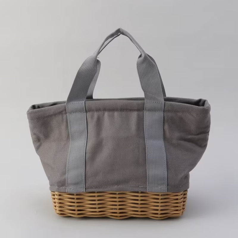 WickerBase Insulated Lunch Bag Tote