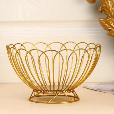 Chic Opulence Contemporary Accent Basket
