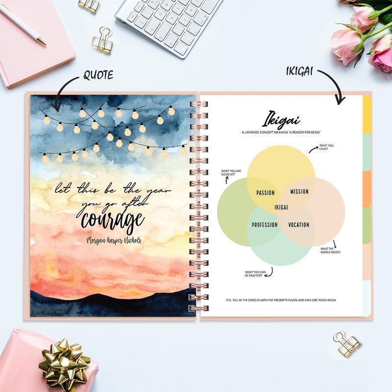 Undated Yearly Planner - Do No Harm Undated Planners June Trading   