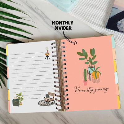 Undated Yearly Planner - Design The Life You Love Undated Planners June Trading   