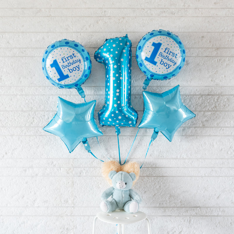 First Birthday Boy Balloon (Set)
