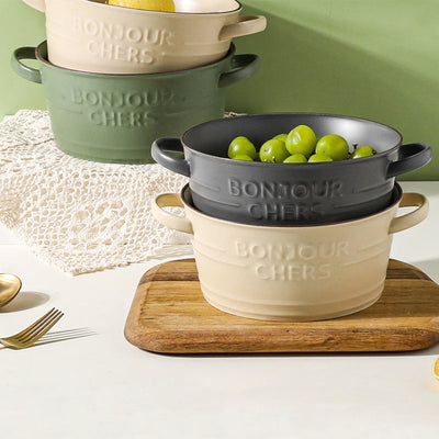 Misaki Large Ceramic Hot Pot Serving Bowls The June Shop   
