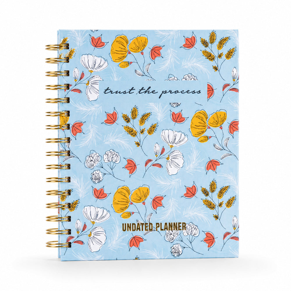 Trust The Process — Undated Planner + Ultimate Sticker Book
