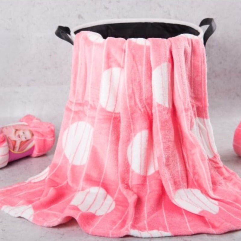 Dark Pink Baby Blanket Baby blanket June Trading   