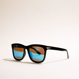 Seas The Day Aqua Mirror Sunglass Eyewear ERL   
