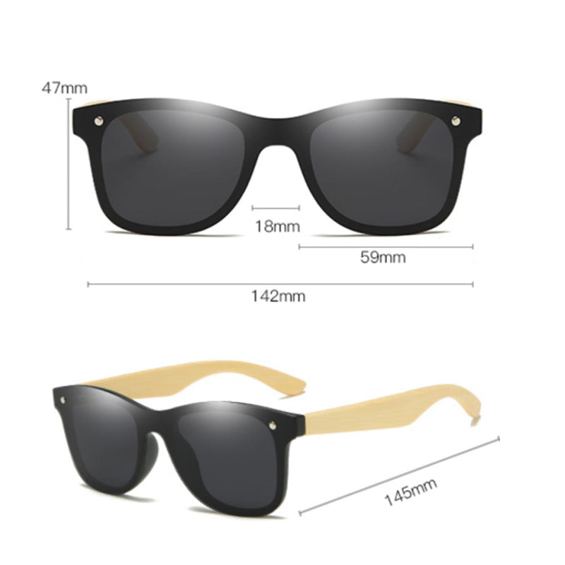Rimless Pop Yellow Wayfarer Sunglass Eyewear June Trading   