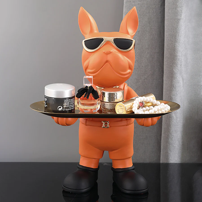 French Bulldog Butler Nordic Resin Dog