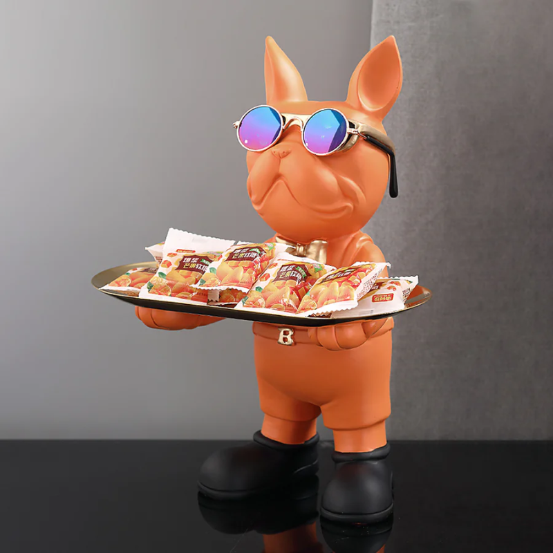 French Bulldog Butler Nordic Resin Dog