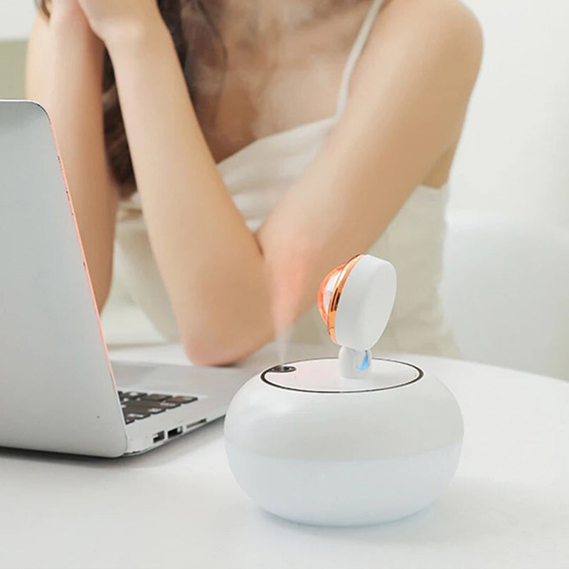 Portable Ultrasonic Humidifier With LED Light