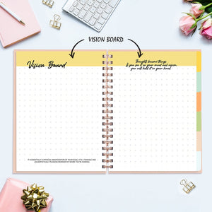 Undated Yearly Planner - Wake Up Beauty, Time To Beast Undated Planners June Trading   