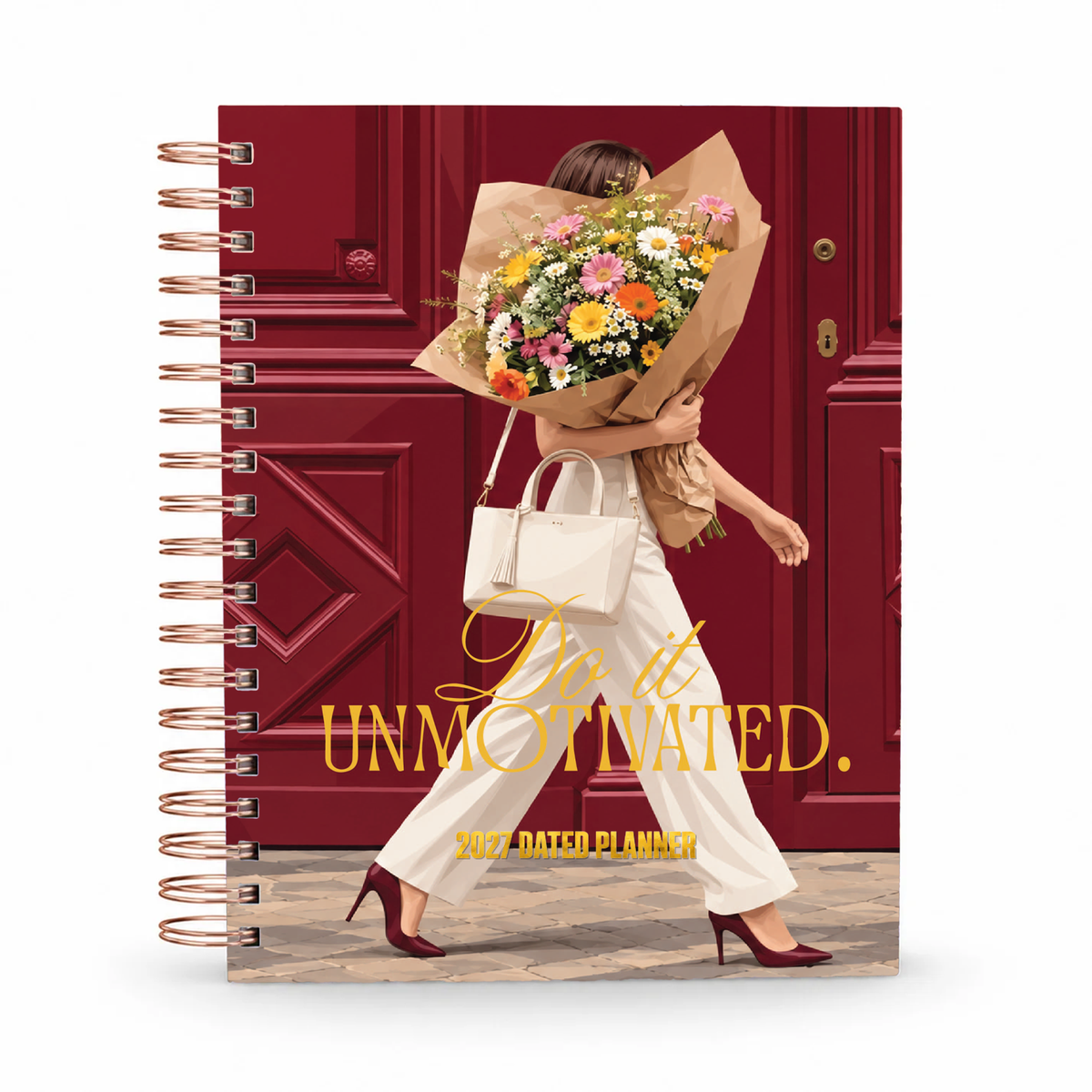Do It Unmotivated 2027 dated planner cover