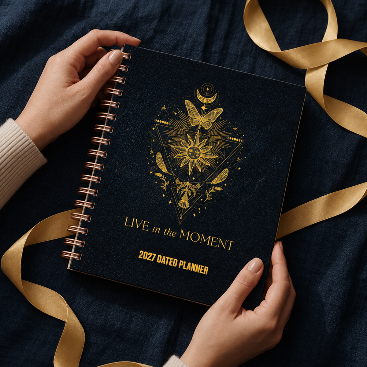 Live In The Moment 2027 dated planner alternate product view