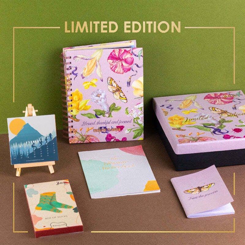 Limited Edition Undated Planner - Blessed, Thankful & Focused