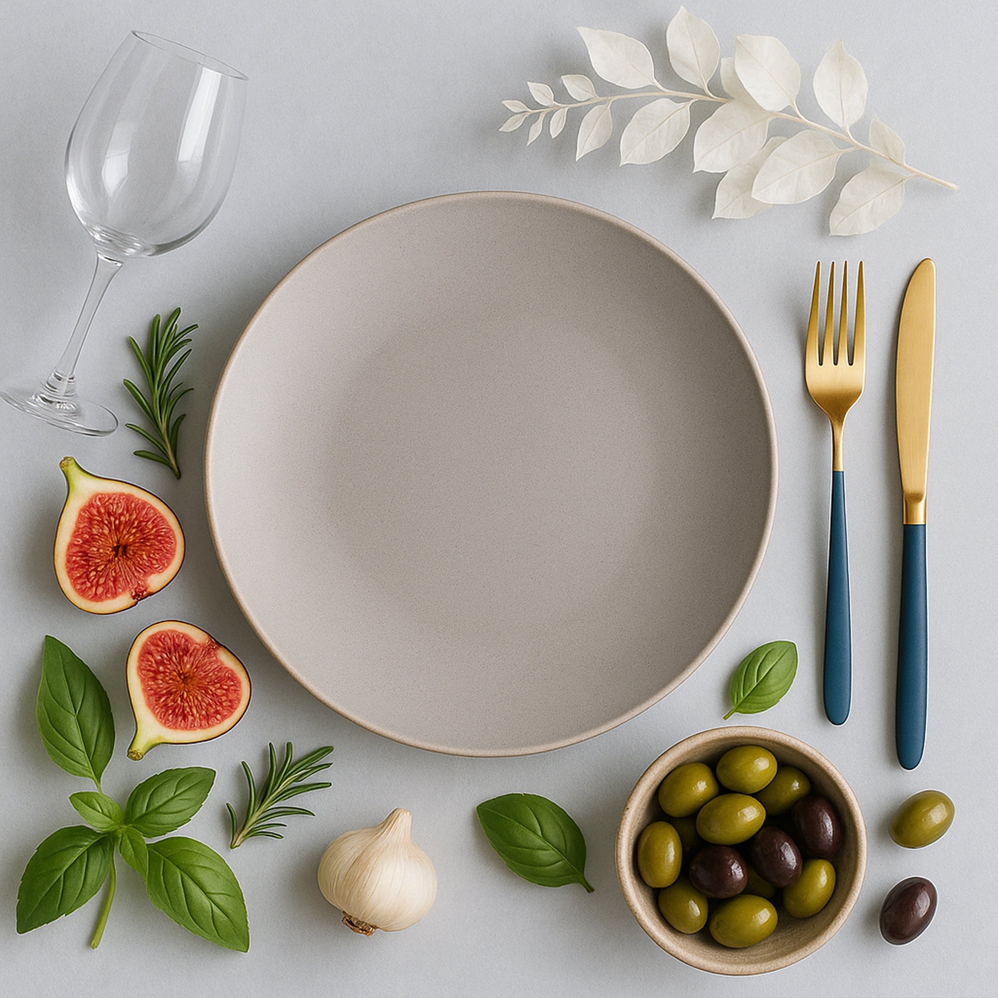 Matte Thunder Grey Dinner Plate (11 Inches)