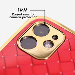 Marble Pattern Rose Gold Edge iPhone 14 Case iPhone 14 June Trading   