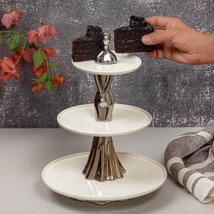 3 Tier Pastries and Dessert Stand Cake Stands Coral Tree   