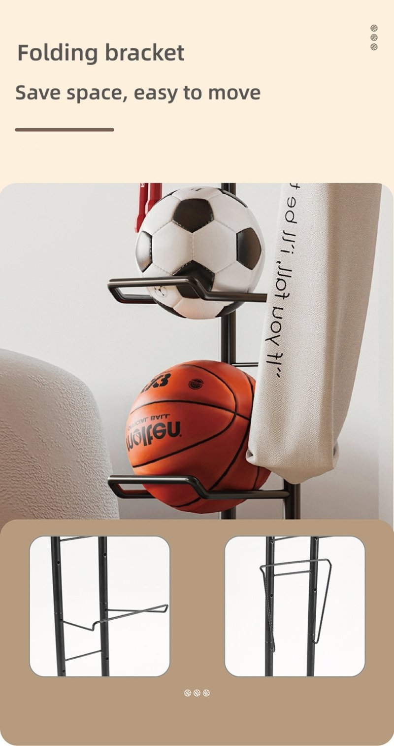 Multifunction Ball Storage Rack