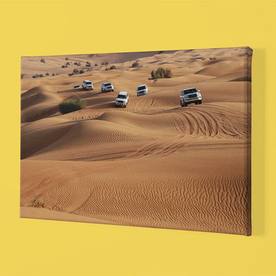 Desert Safari - Canvas Canvas Painting Lumoarte   