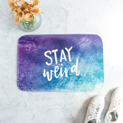 Stay Weird Soft Feel Doormat Doormats June Trading   