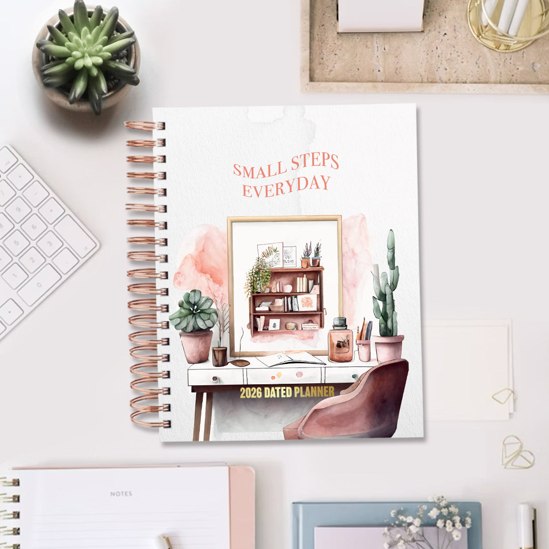Small Steps Everyday — 2026 Dated Planner