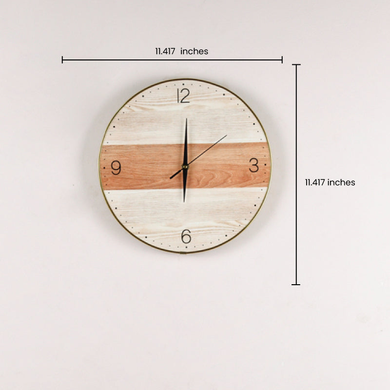 Colour Panelled Premium Wall Clock Wall Clocks June Trading   