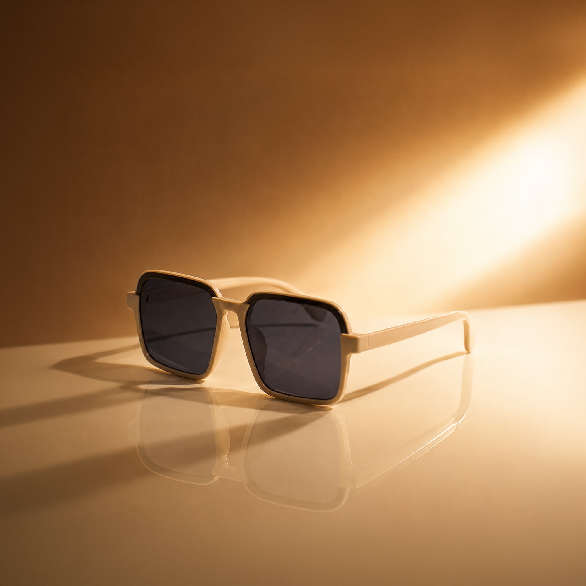 Style On Fire Eggshell Cream Sunglass