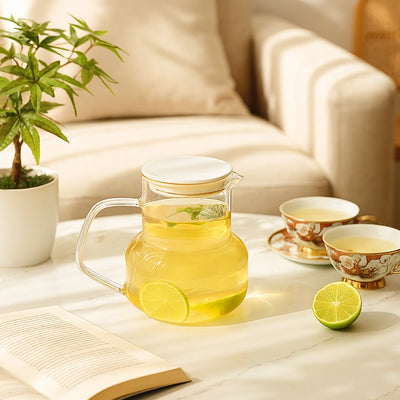 Glass Teapot With Strainer