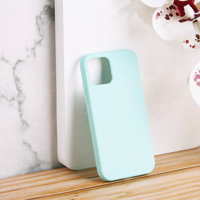 Colour Drop Silicone iPhone 12 & 12 Pro Case iPhone 12 & 12 Pro June Trading Baby Blue  