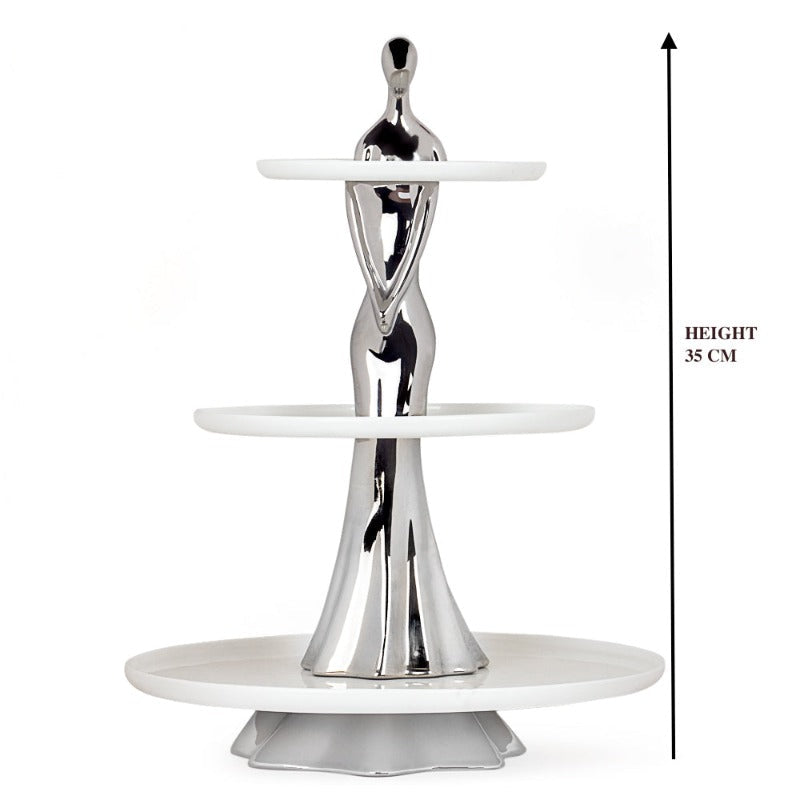 3 Tier Pastries and Dessert Stand Cake Stands Coral Tree   