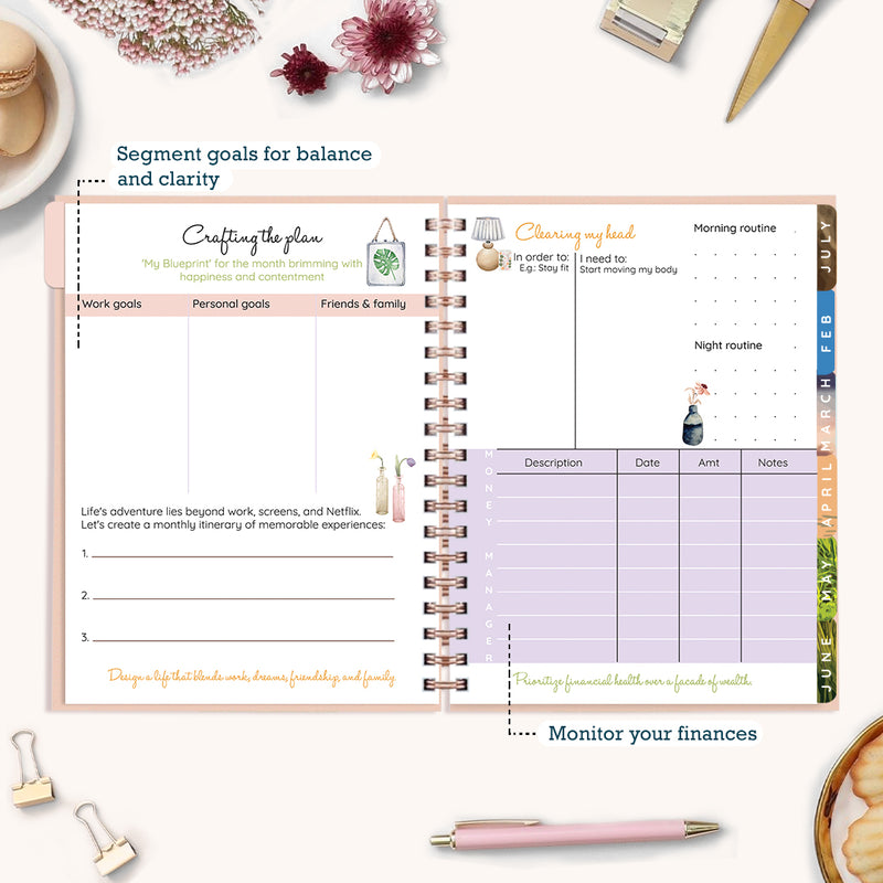 2024 Dated Planner - Be The Type Of Person You Want To Meet