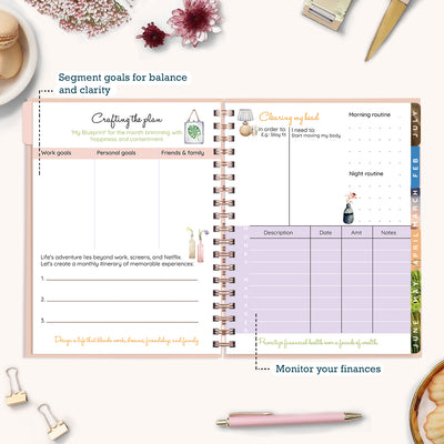 2024 Dated Planner - Make Yourself A Priority