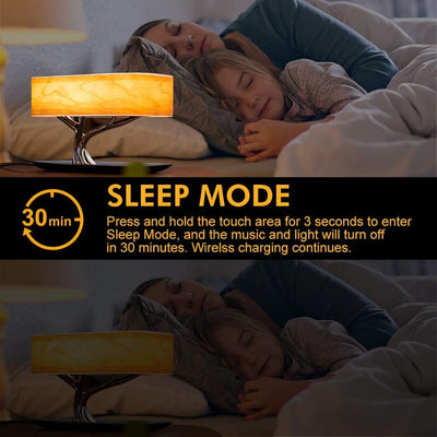 Bonsai Bluetooth Speaker Lamp With Wireless Charging Pad (Magsafe & Qi Charging) Lamps Coral Tree   