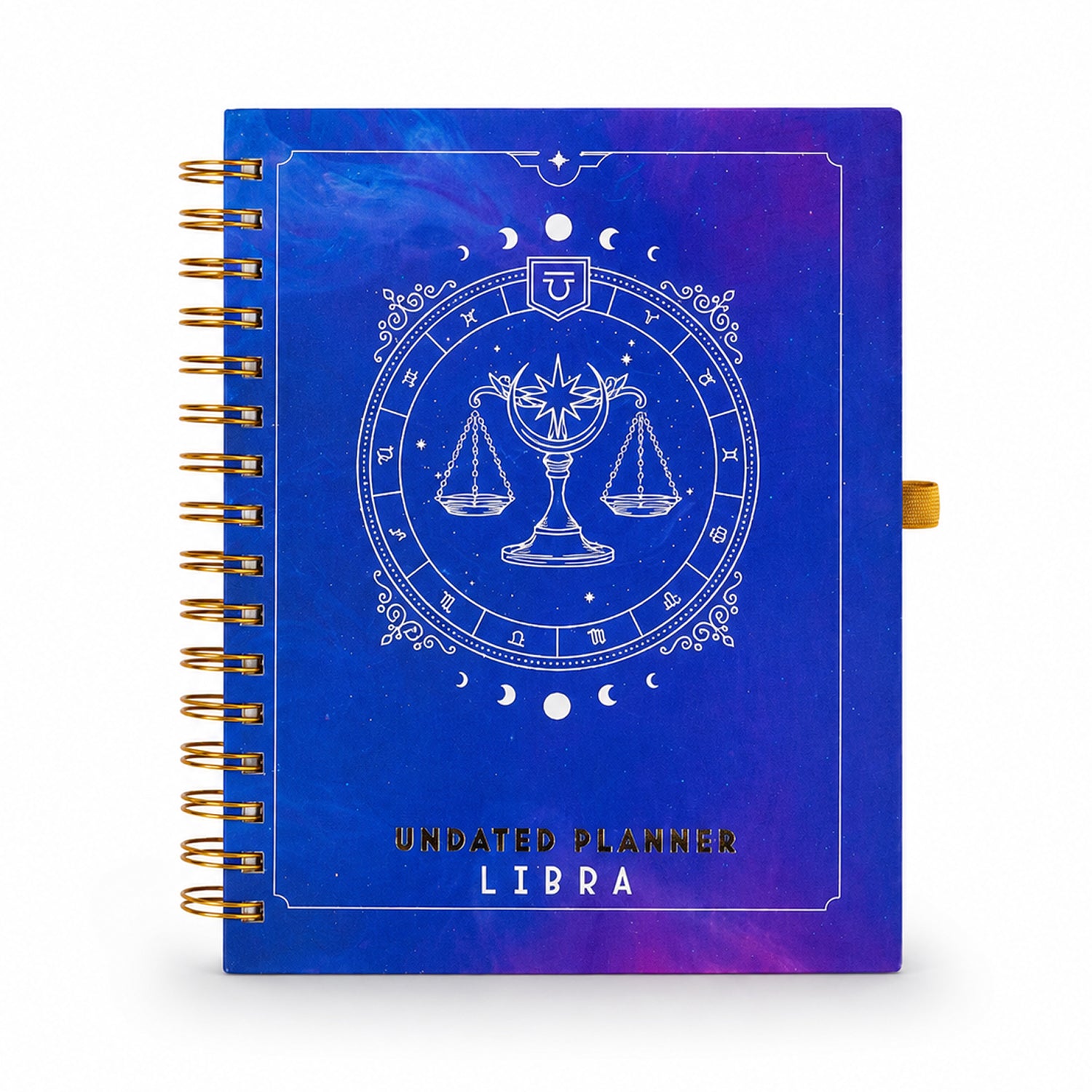 Undated Yearly Planner - Libra + Ultimate Sticker Book