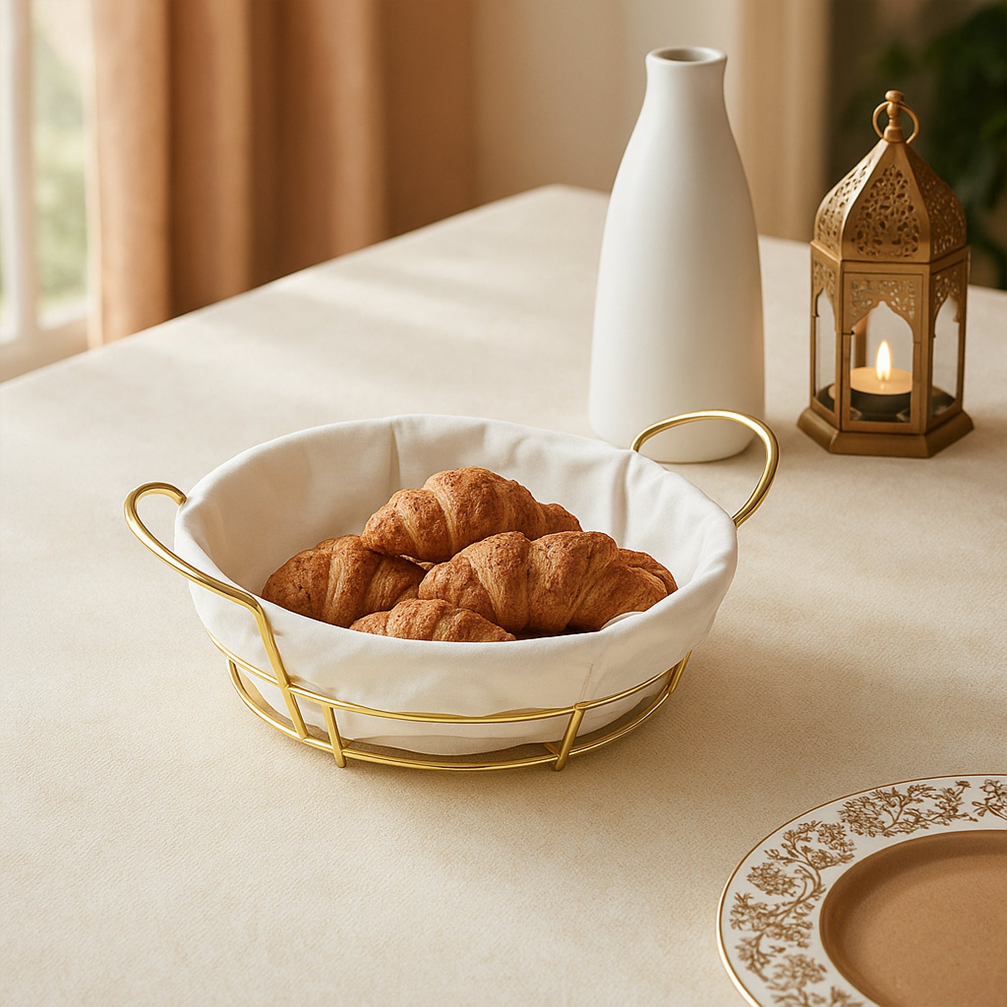 Graceful Serve Linen Basket