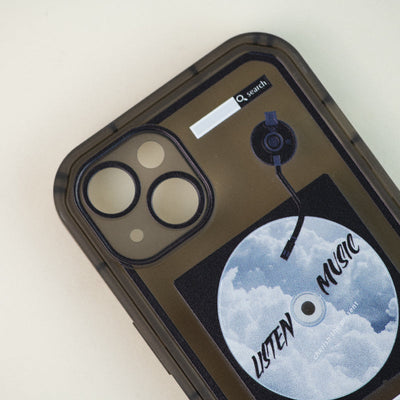 Listen Music Kickstand 2.0 Edition Apple iPhone 13 Case iPhone 13 June Trading   