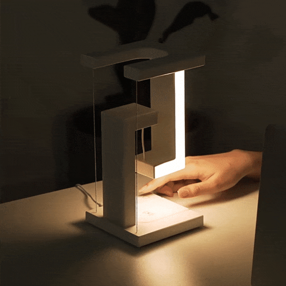 Bright Dock Gravity Table Lamp & Wireless Charger – The June Shop
