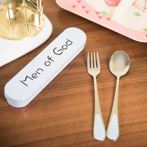 Men Of God Cutlery Set Cutlery June Trading   