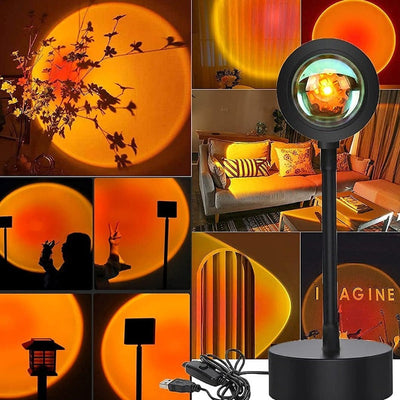 Sunset Projector Lamp Gadget Accessory Coral Tree   