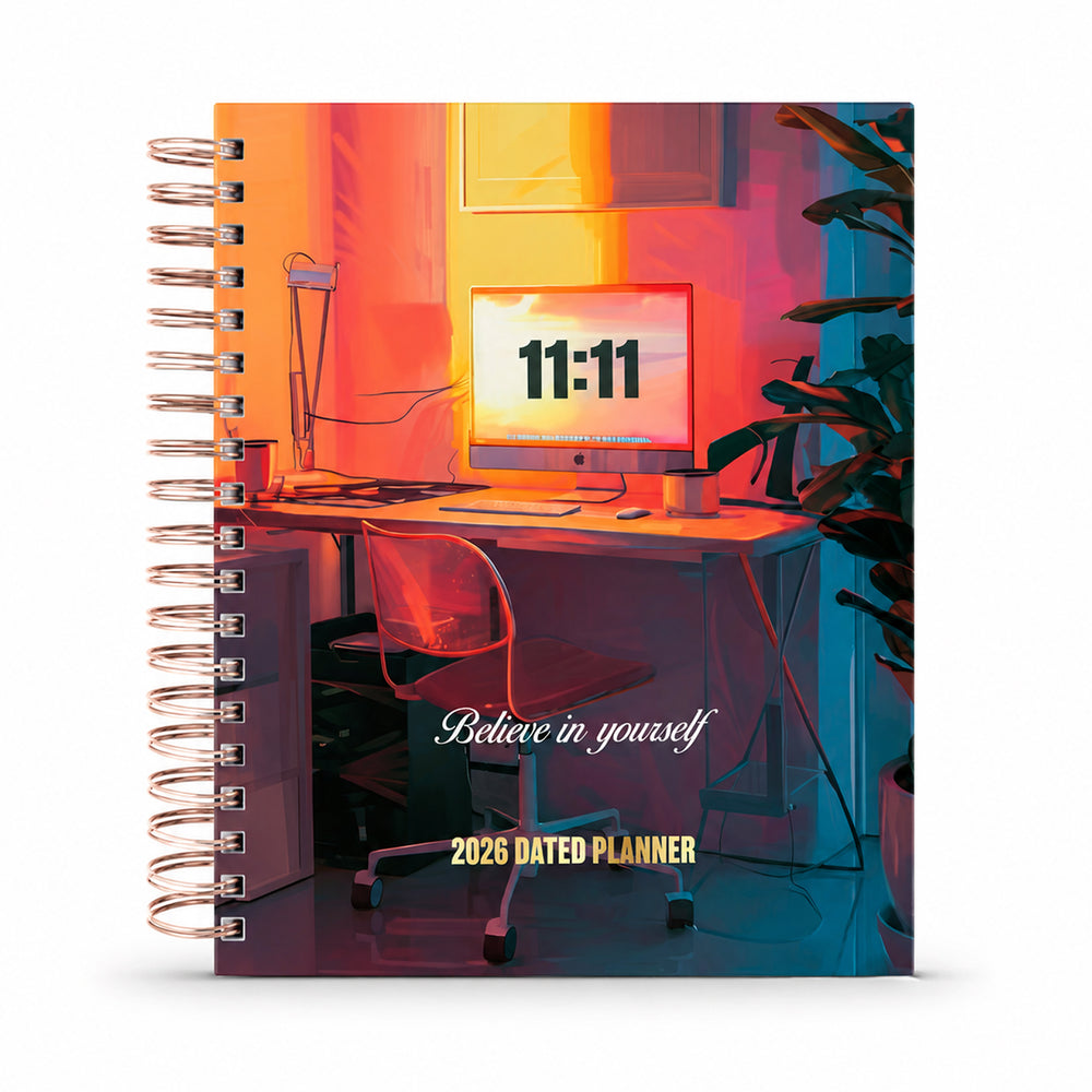 Believe In Yourself — 2026 Dated Planner