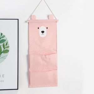 Teddy Hanging Organizers Hanging organisers June Trading Cloud Pink  