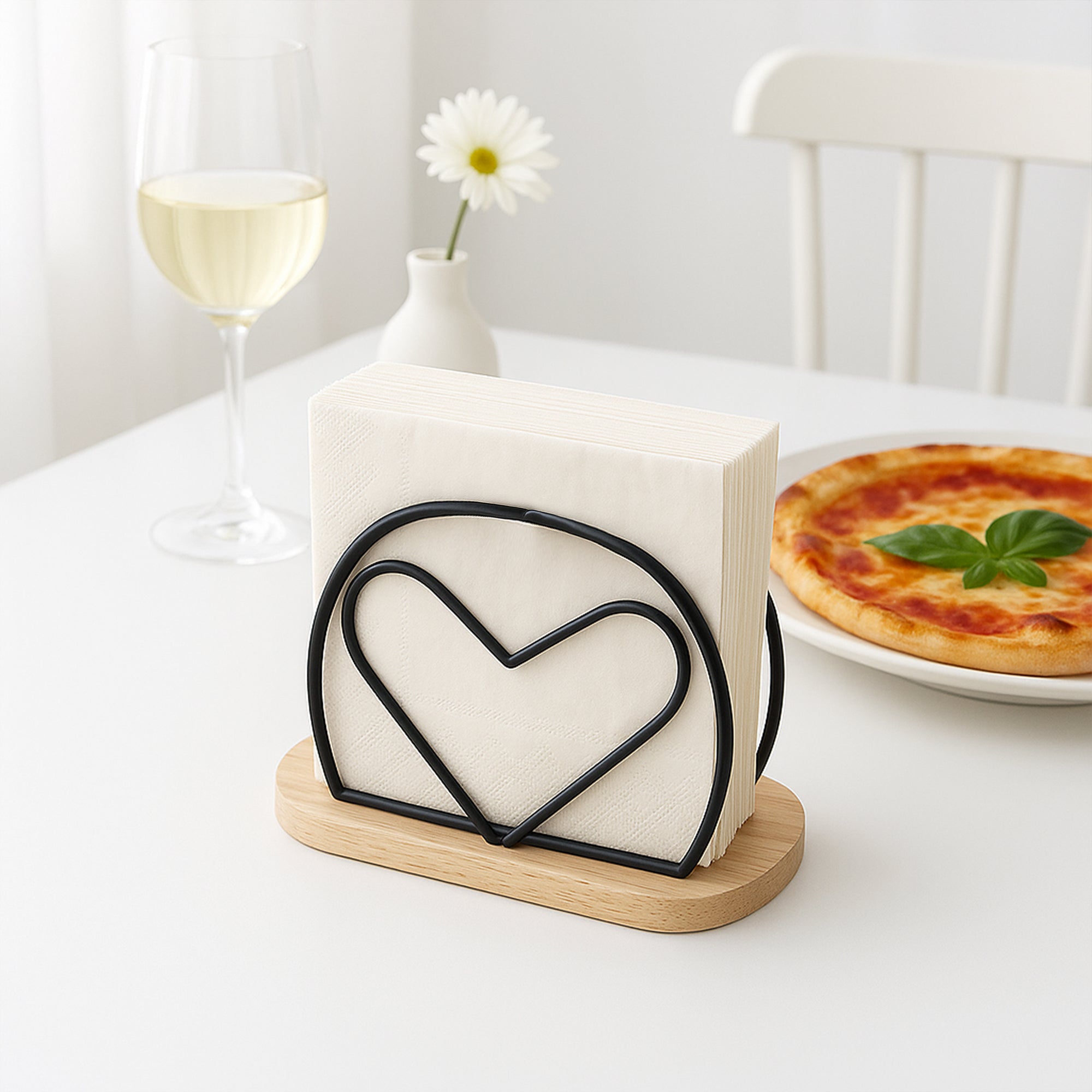 Rustic Charm Napkin Holder