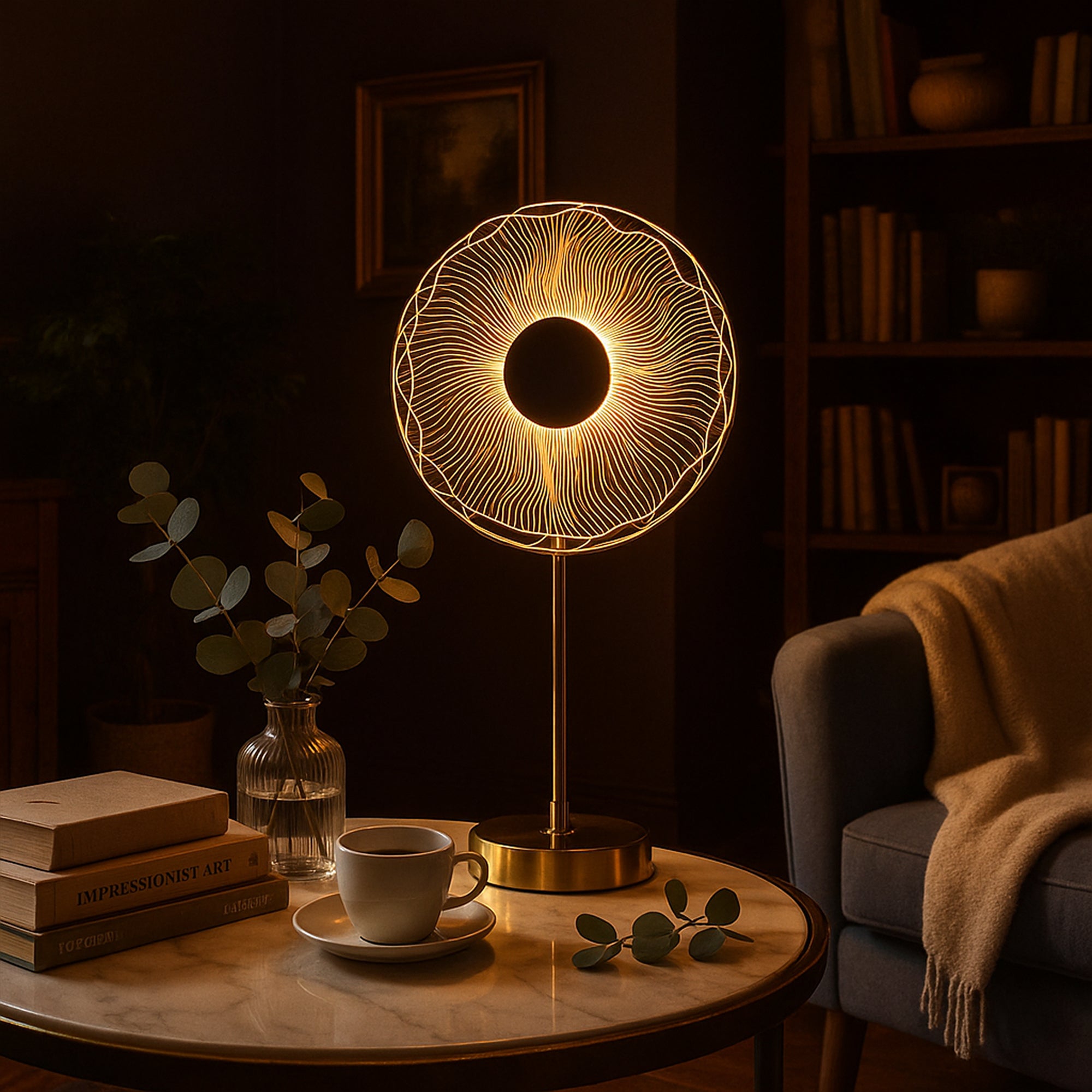 Aurora Petal Luxe Table Lamp