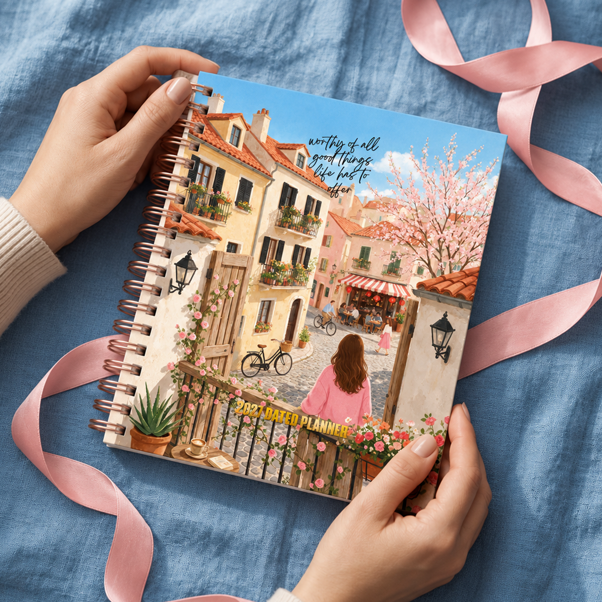 Worthy Of All Good Things 2027 dated planner alternate product view