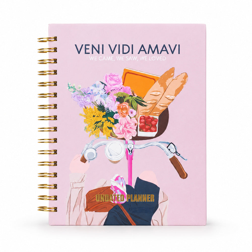 Veni Vidi Amavi — Undated Planner + Ultimate Sticker Book