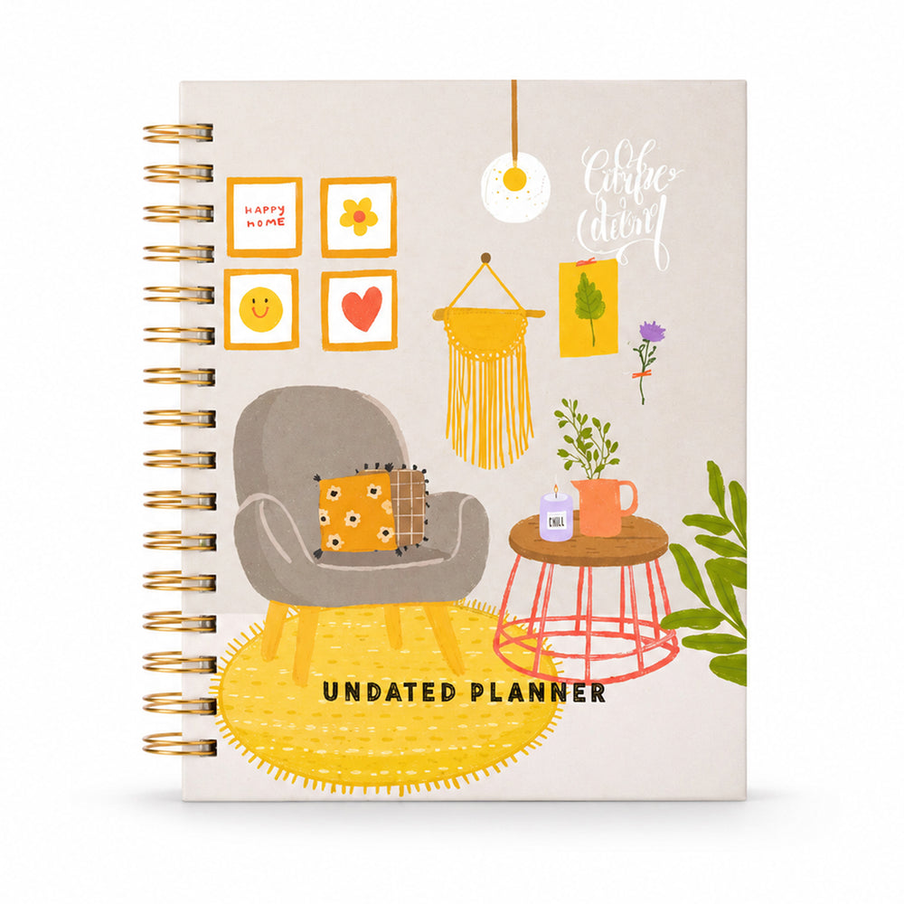 Carpe Diem — Undated Planner